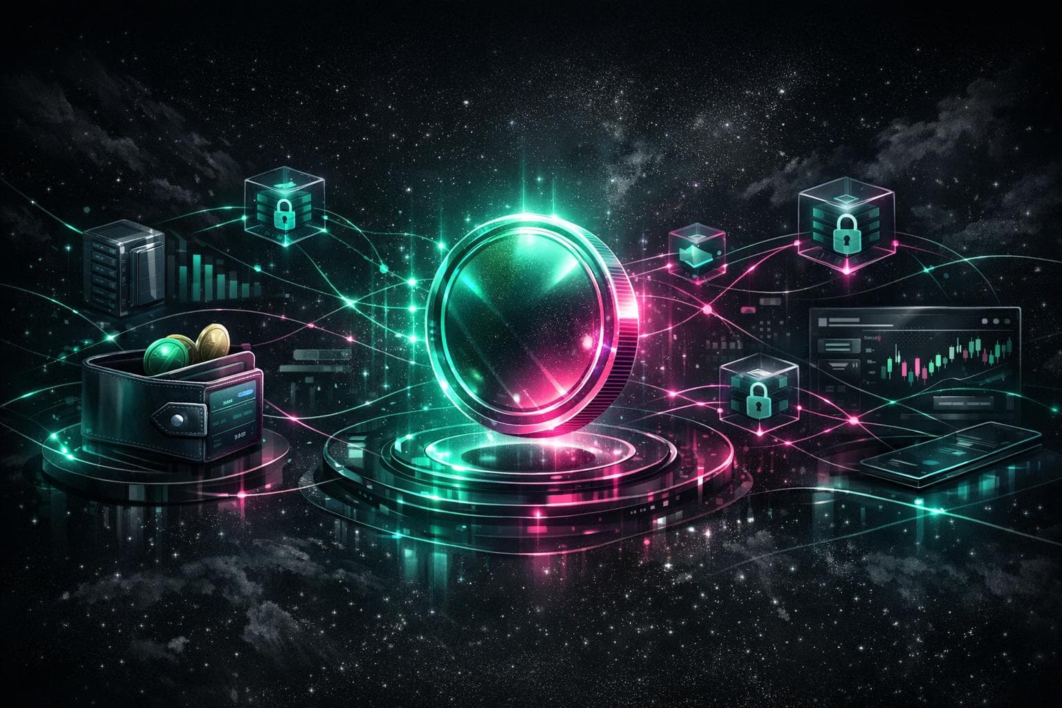 A potential token and blockchain-service ecosystem