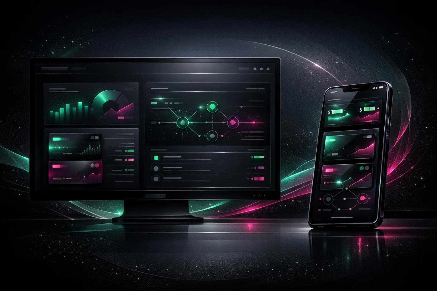 A unified web and mobile asset-management experience