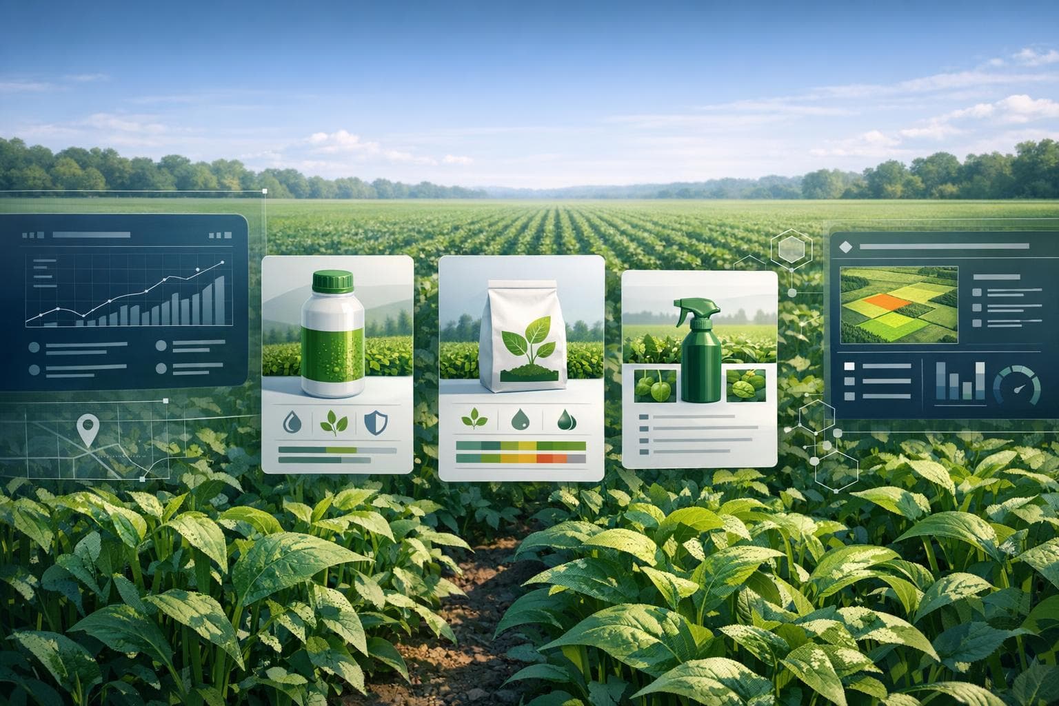 Discovering agricultural products and supplier information