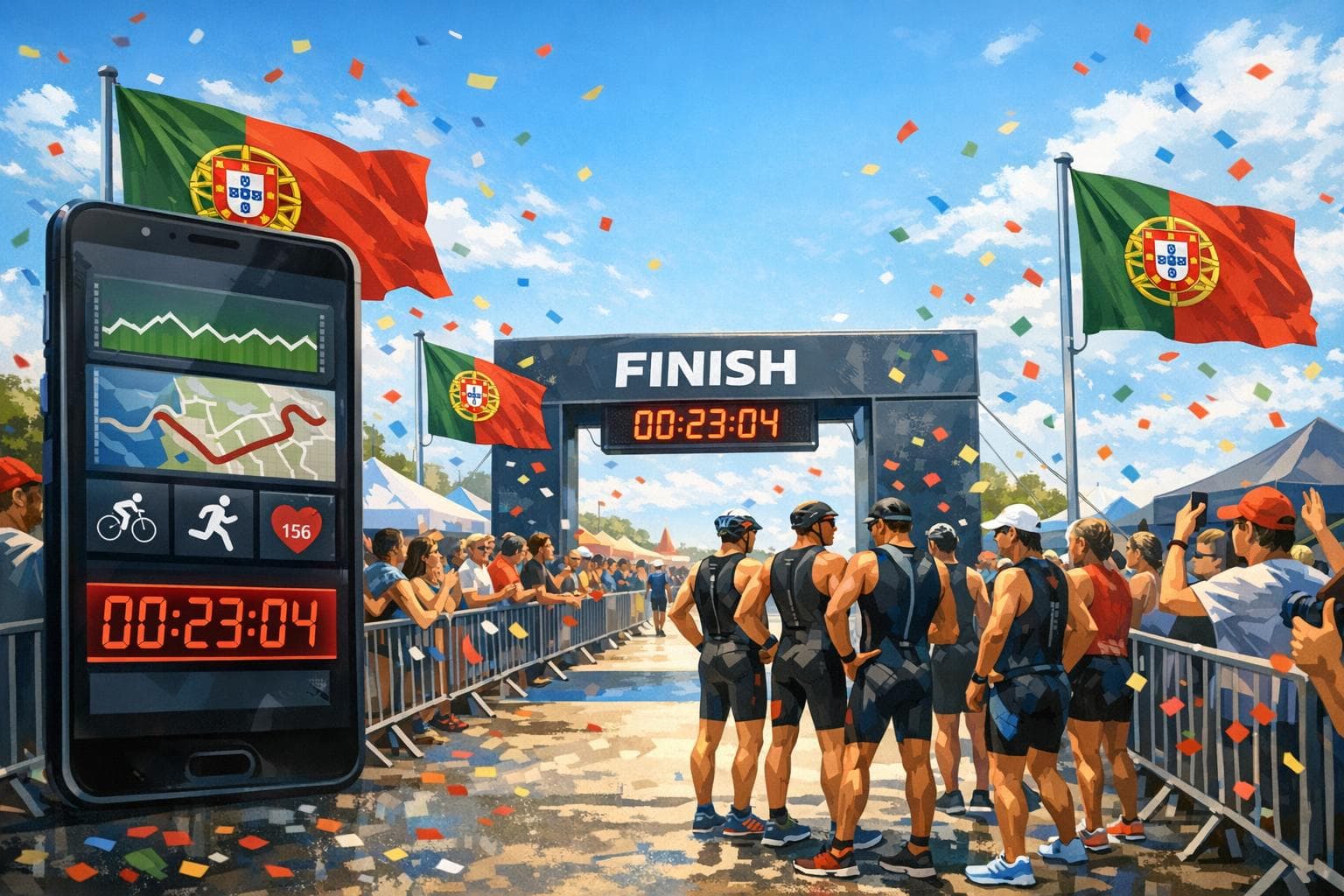 Connecting race participation with the sports community