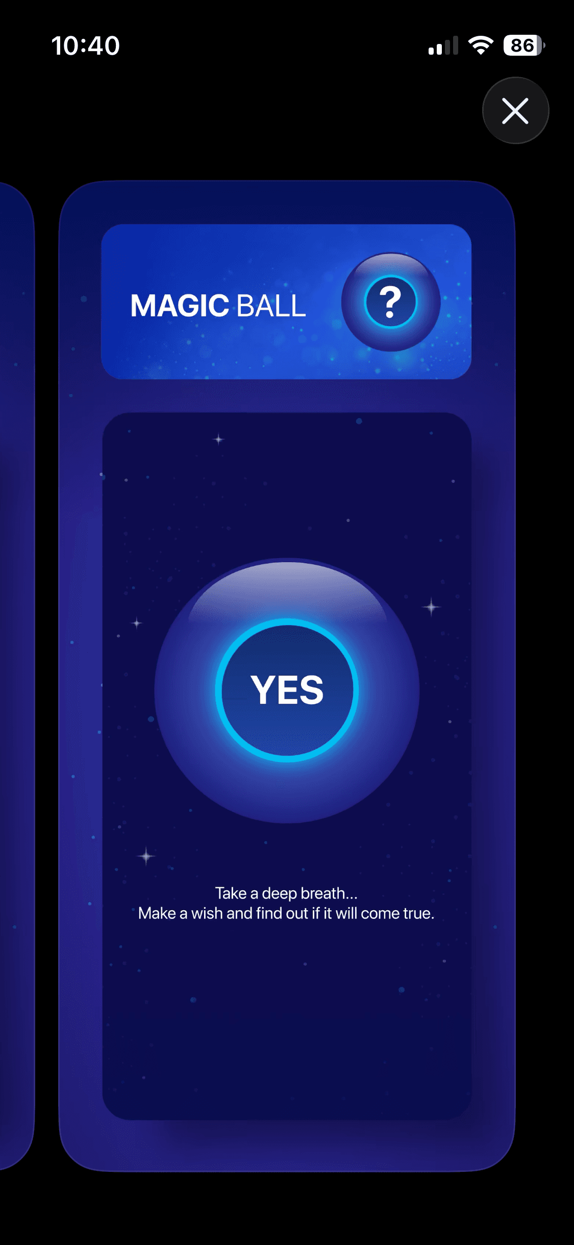Fatum: Magic ball