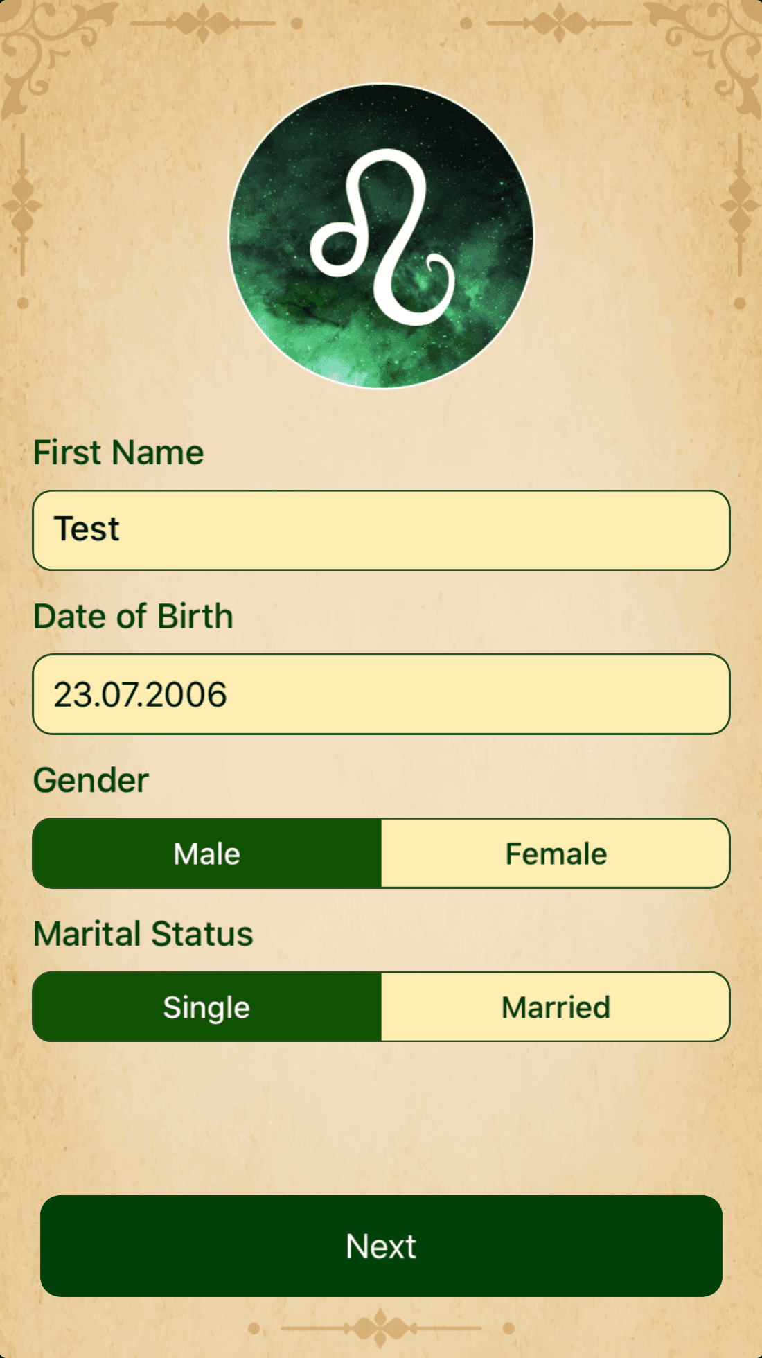 Coffee Predict: create a personal profile