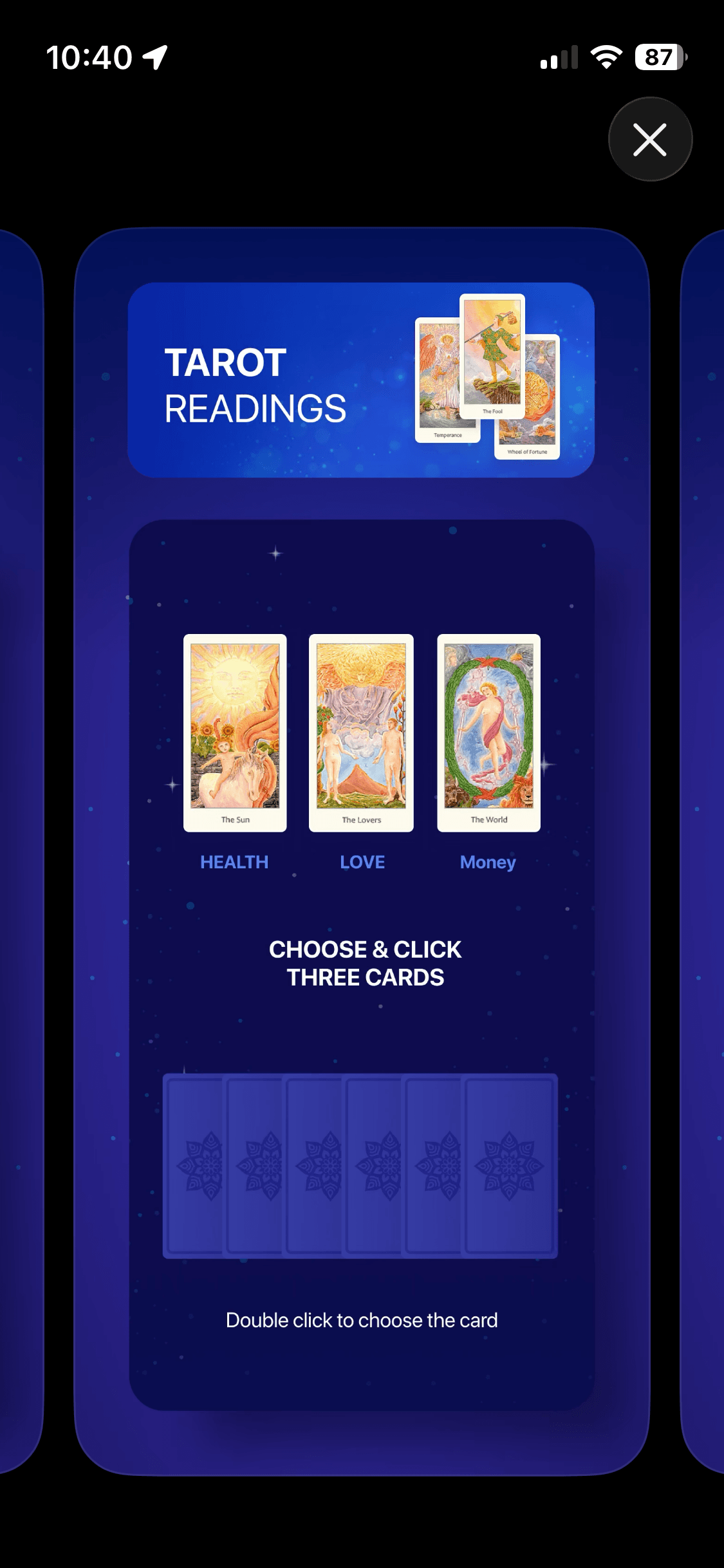 Fatum: Tarot readings