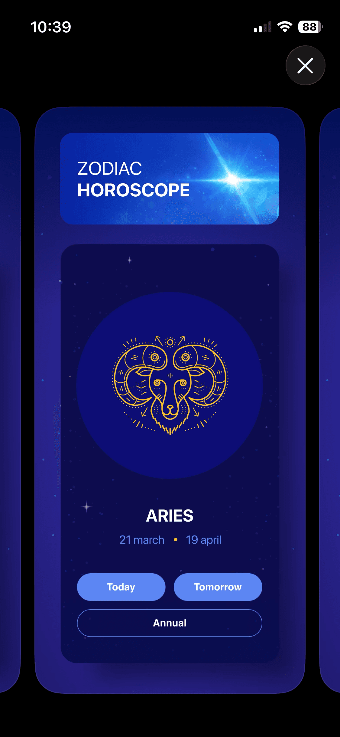 Fatum: Zodiac horoscope