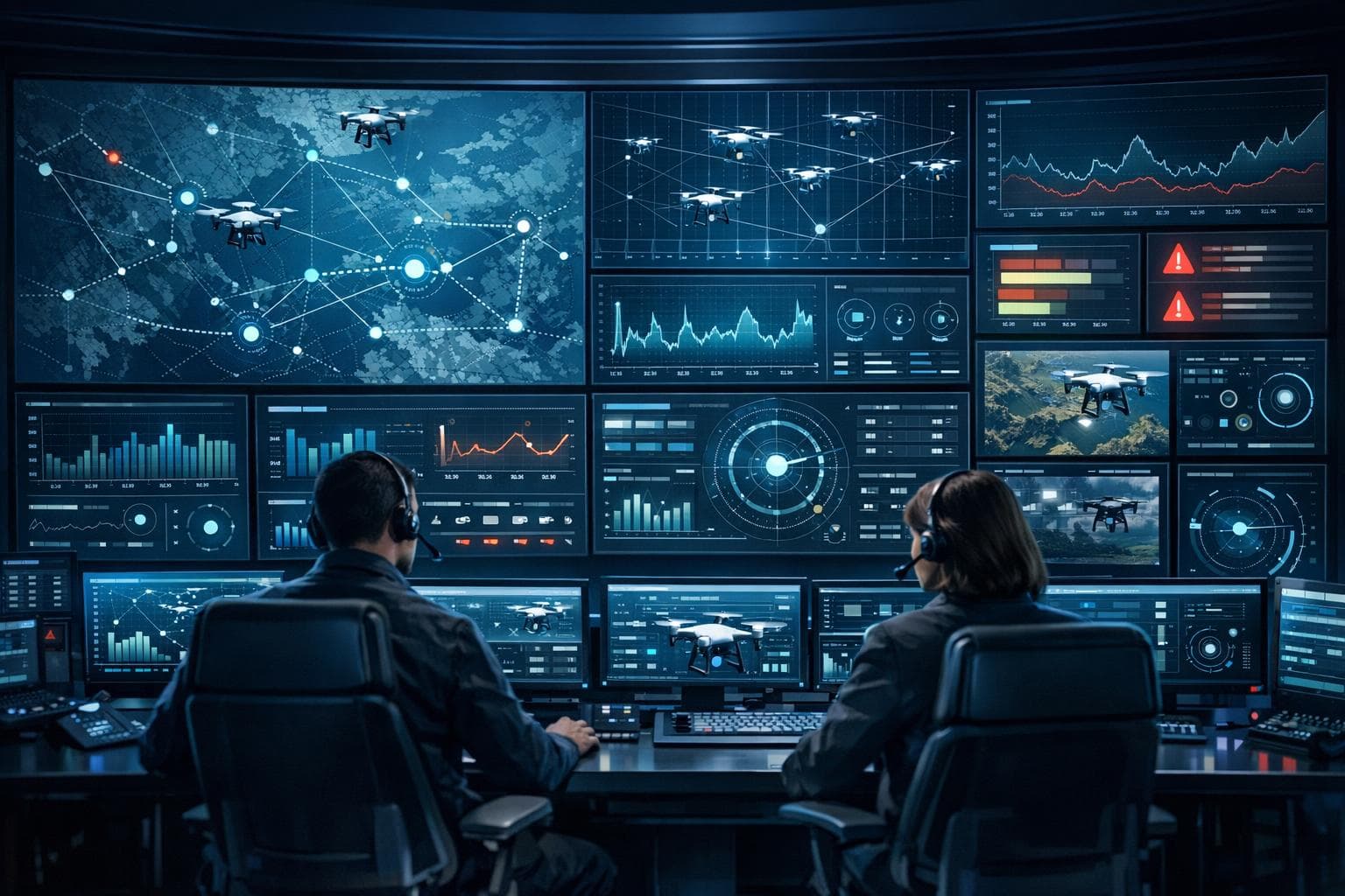 Centralised monitoring and operator coordination