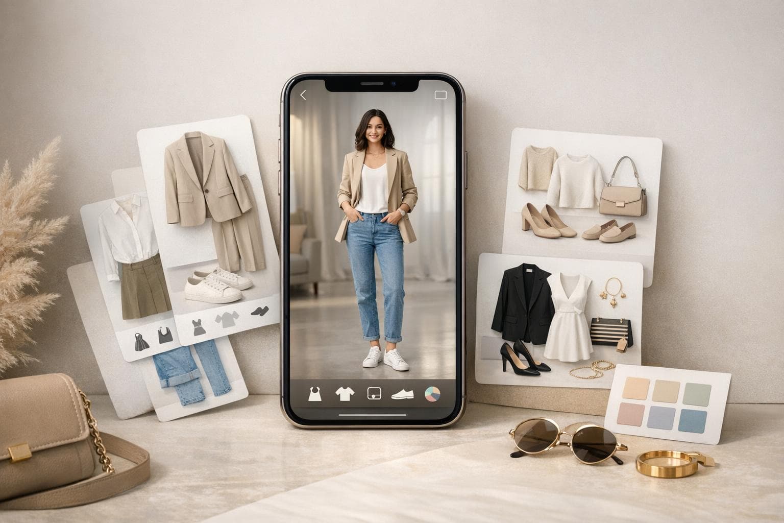 Mobile virtual fitting and personalised product discovery