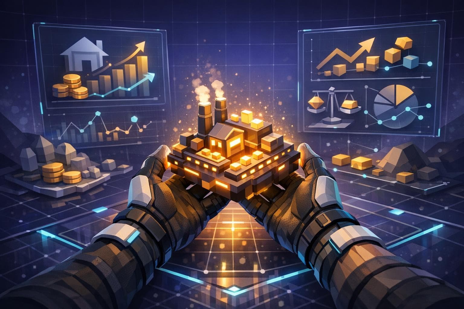 Exploring production, value and virtual economic relationships