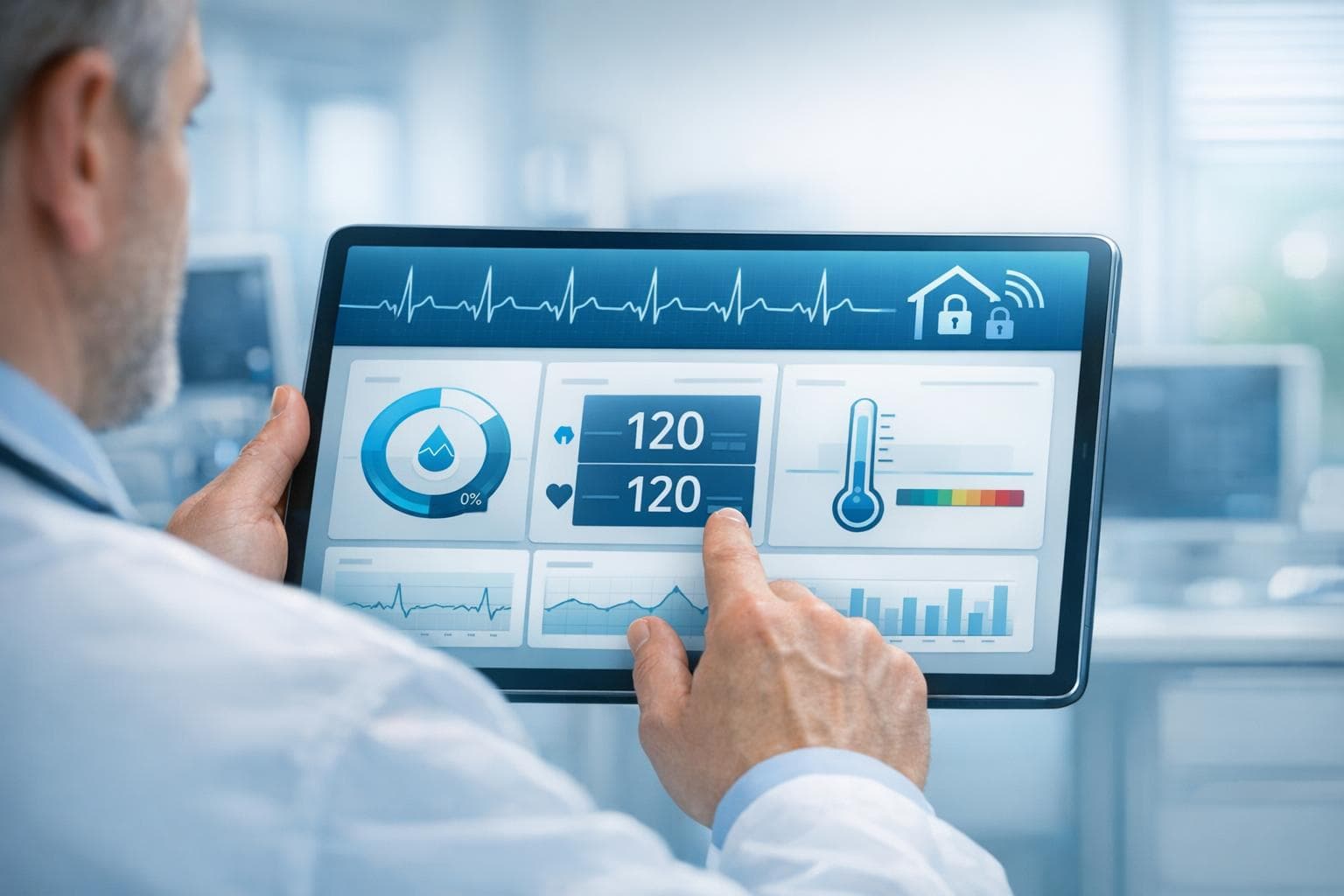 Reviewing patient observations and measurement history