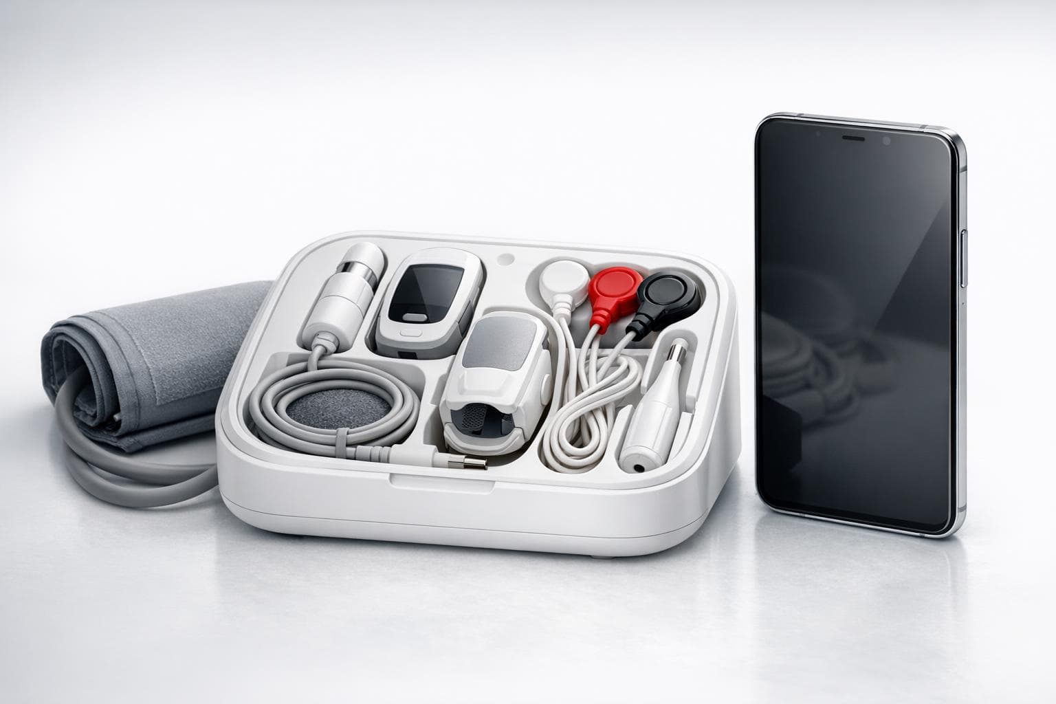A portable connected-device kit concept